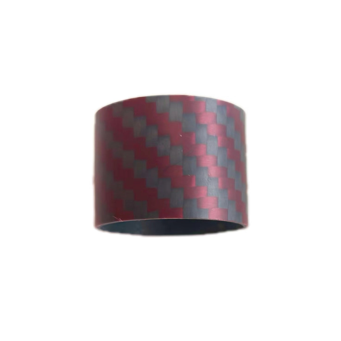 Carbon Fiber Pressure Gauge Cover-Burgundy