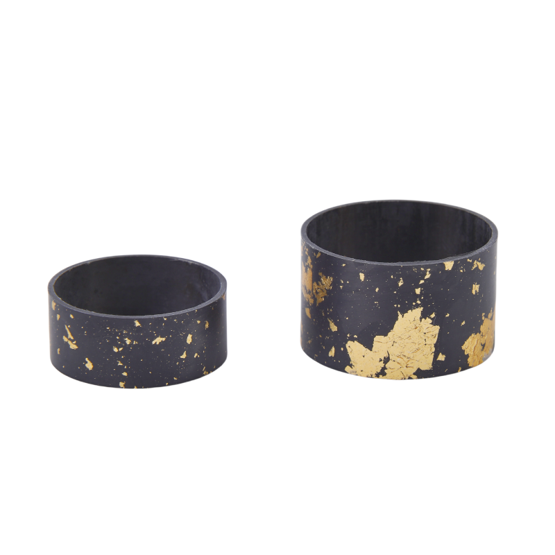 Carbon Fiber Pressure Gauge Cover-Sprinkle Gold