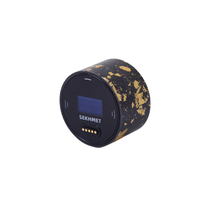 Carbon Fiber Pressure Gauge Cover-Sprinkle Gold